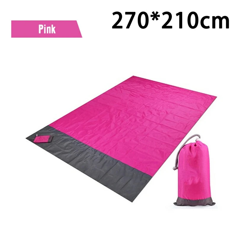 Strandmat extra groot waterdicht zandvrij