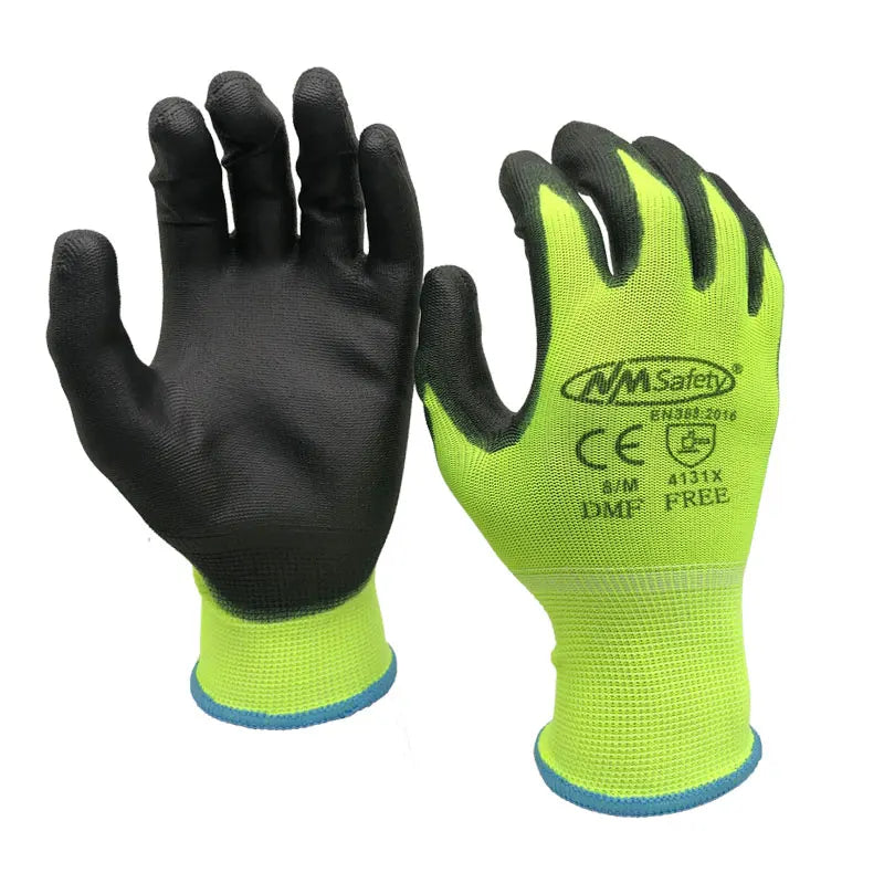 Werkhandschoenen PU-coating 12 paar