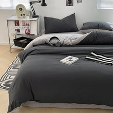 Dekbedovertrekset microfiber 3-delig met rits