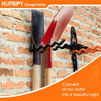 Wandhaken voor Gereedschap en Tuinspullen