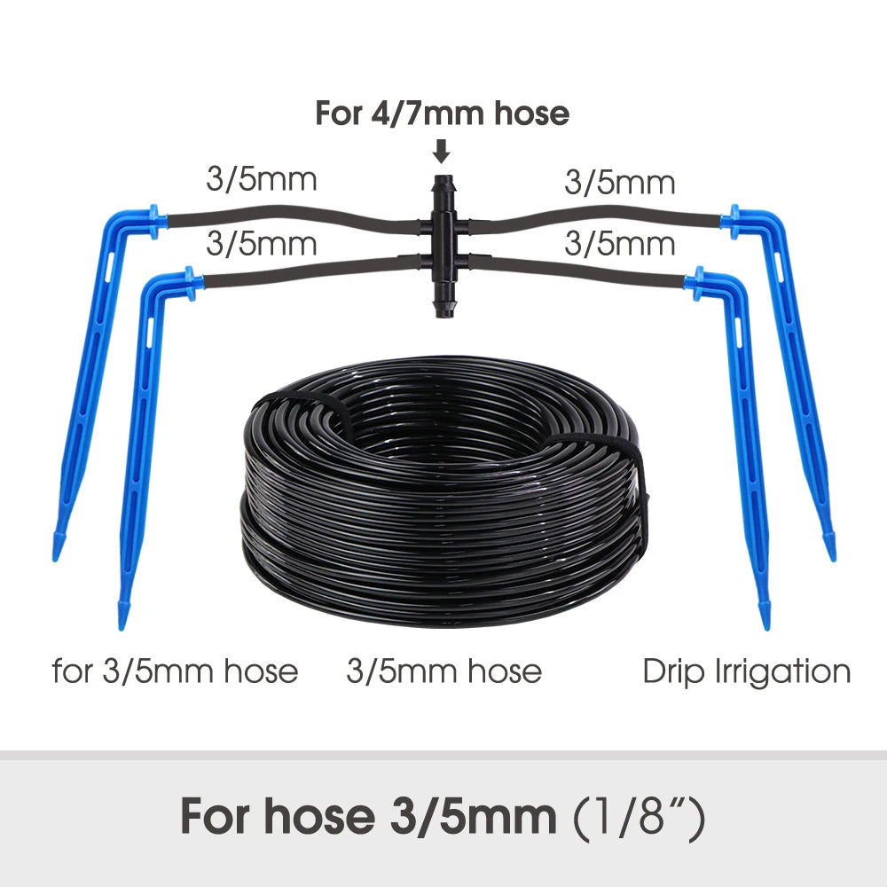 MUCIAKIE 4/2-Wegen Druppel Irrigatiesysteem