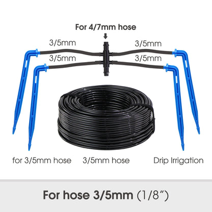 MUCIAKIE 4/2-Wegen Druppel Irrigatiesysteem