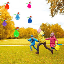 Luchtballon helikopter speelgoed 6 stuks plastic