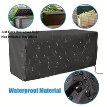 Weatherproof Cover for Outdoor Storage Box | Waterproof & UV-Resistant