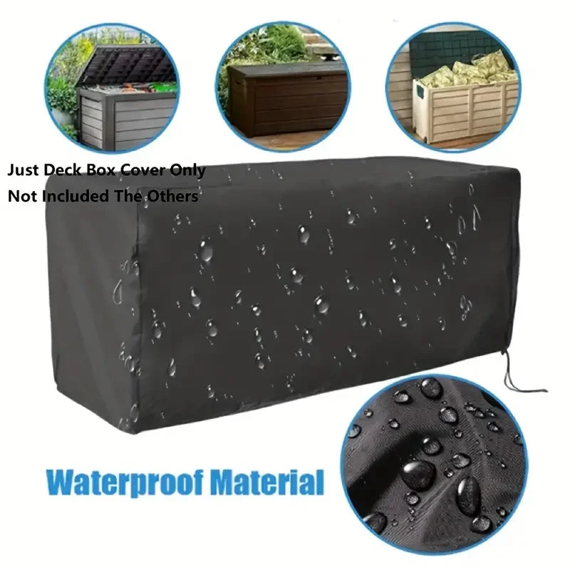 Weatherproof Cover for Outdoor Storage Box | Waterproof & UV-Resistant