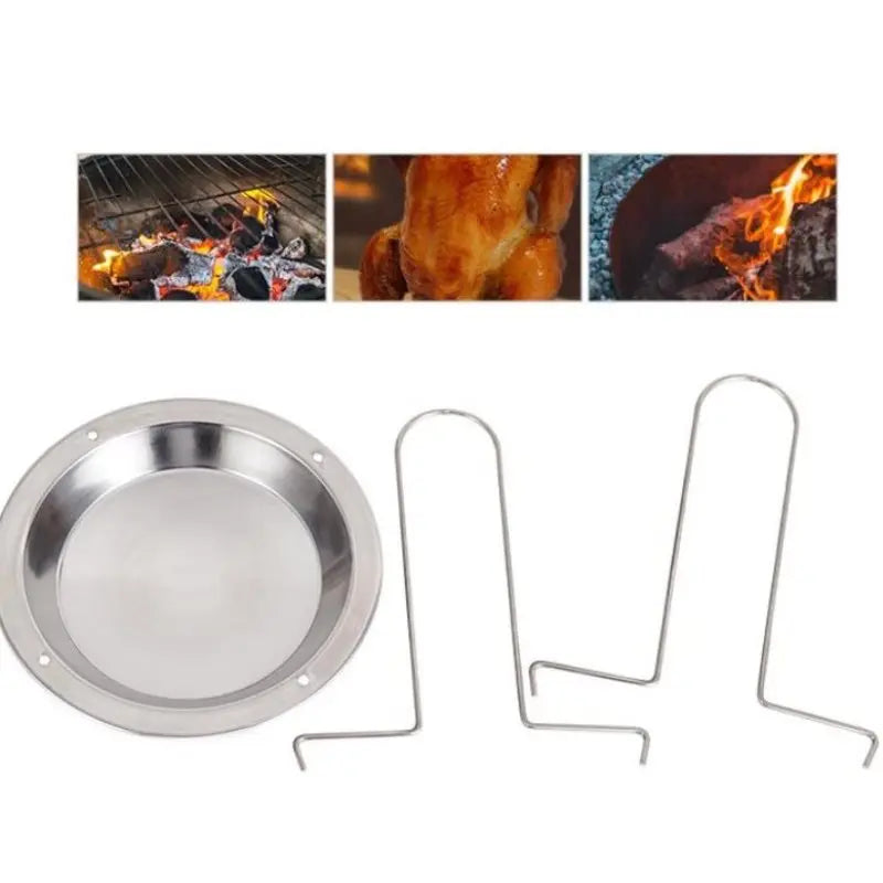Grillrek kipdrumsticks 14 plekken met druppelpan