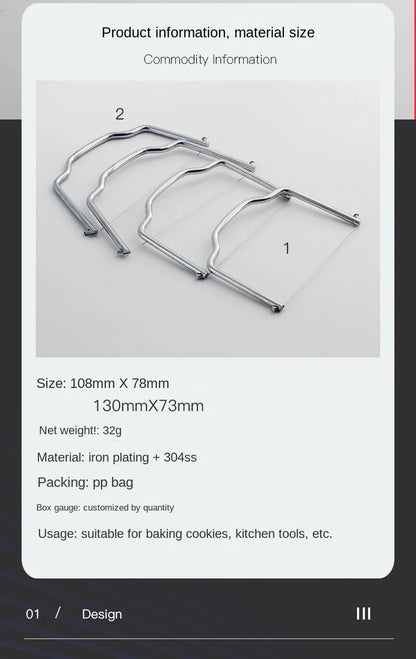 Kaasgereedschap van roestvrij staal