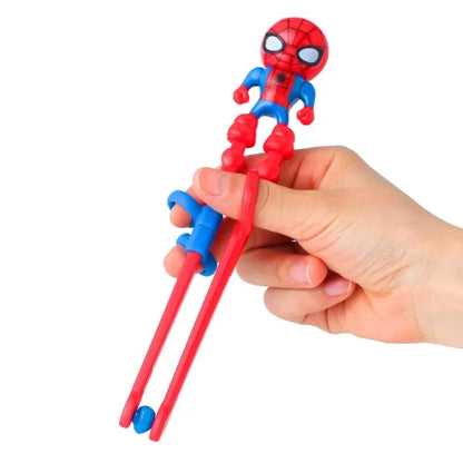 Marvel Trainings Eetstokjes Kinderen Spider-Man en Captain America