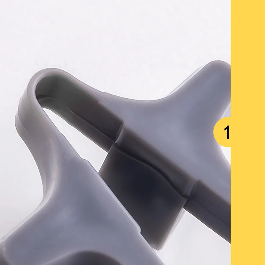 Vinger eetstokjes plastic 9,5 cm