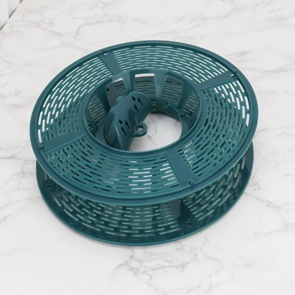 Kabeloproller PC plastic 27 cm zwart groen