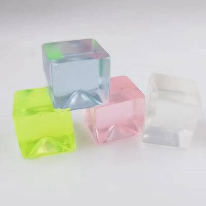 Squishy kubus fidget speelgoed pastel