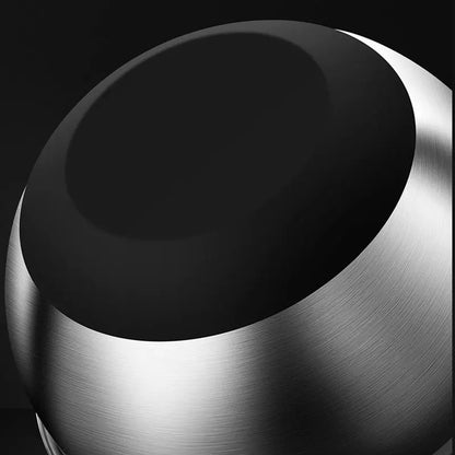 Saladespinner van roestvrij staal met pers en afwatering