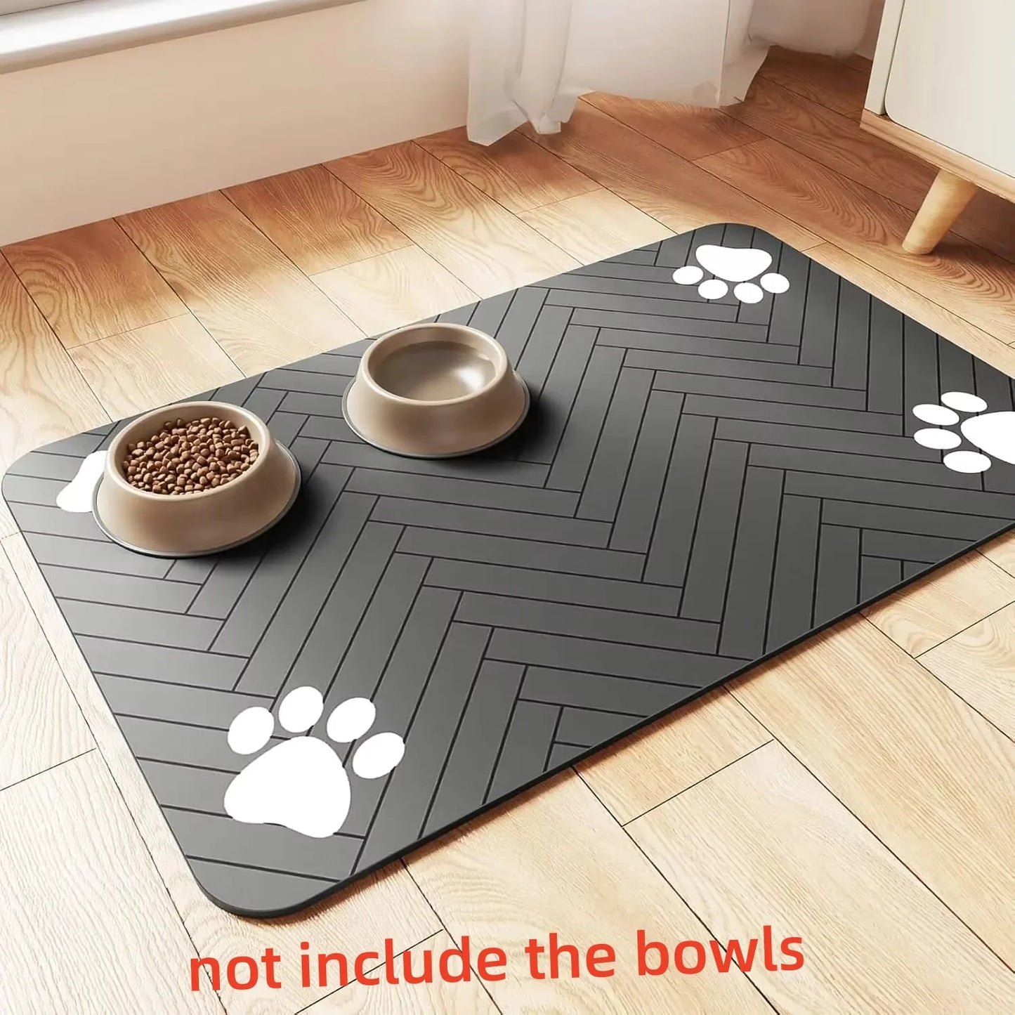 Absorberende Placemat voor Honden en Katten – Waterdicht en Sneldrogend