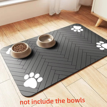 Absorberende Placemat voor Honden en Katten – Waterdicht en Sneldrogend