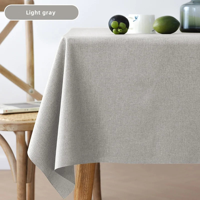 Tafelkleed rechthoekig katoen polyester waterdicht olieafstotend