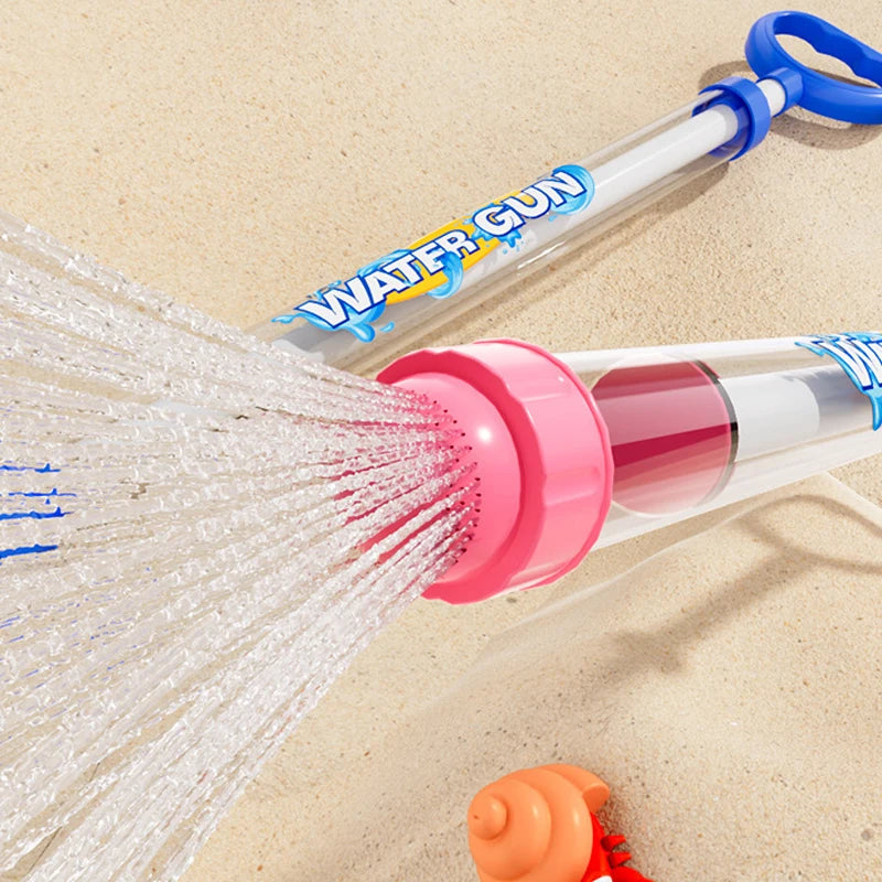 Water pistol with pump system for children and adults