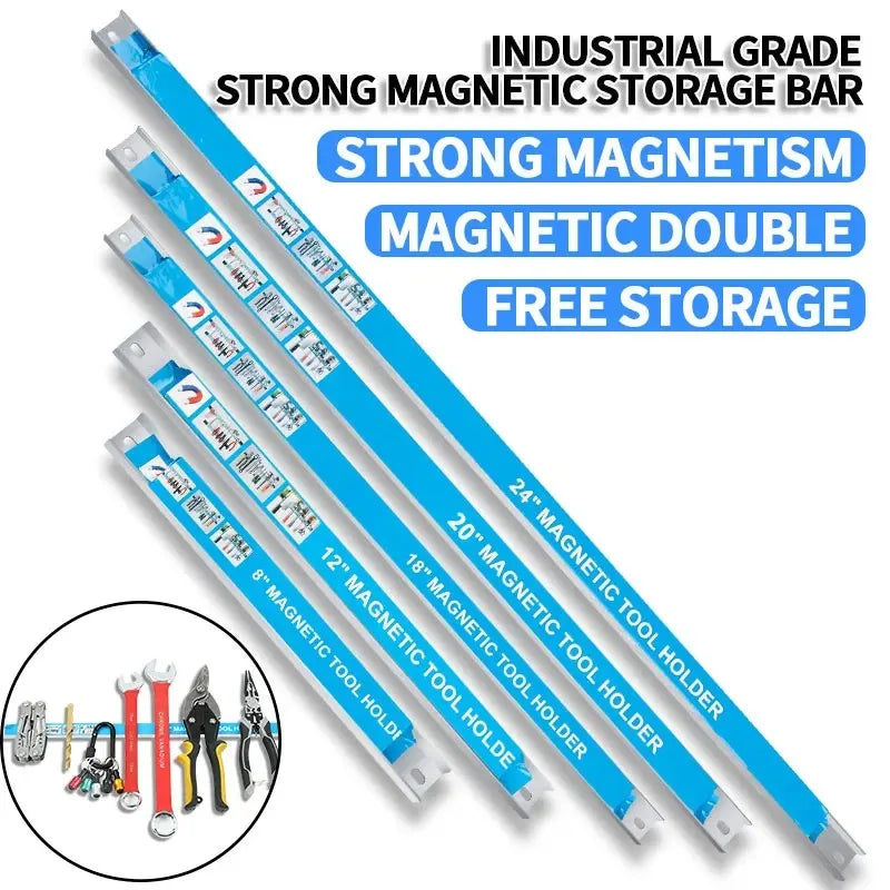 Magnetische gereedschapsstrip staal wandmontage