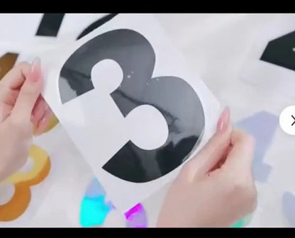 Zelfklevende Vuilnisbak Nummersticker