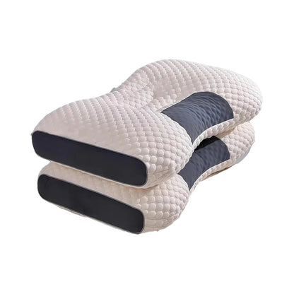Nekkussen rond memory foam katoen 48x74 cm