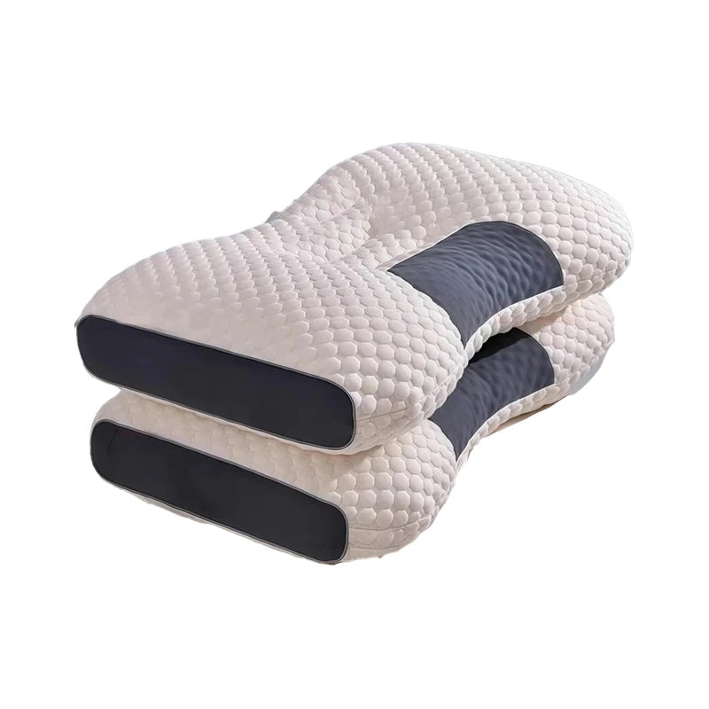 Nekkussen rond memory foam katoen 48x74 cm