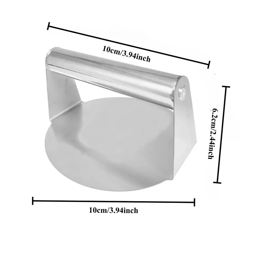 Stainless Steel Smash Burger Press for Consistent Burgers