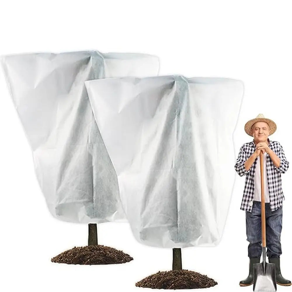 Plantenbeschermhoes winter non-woven rits trekkoord
