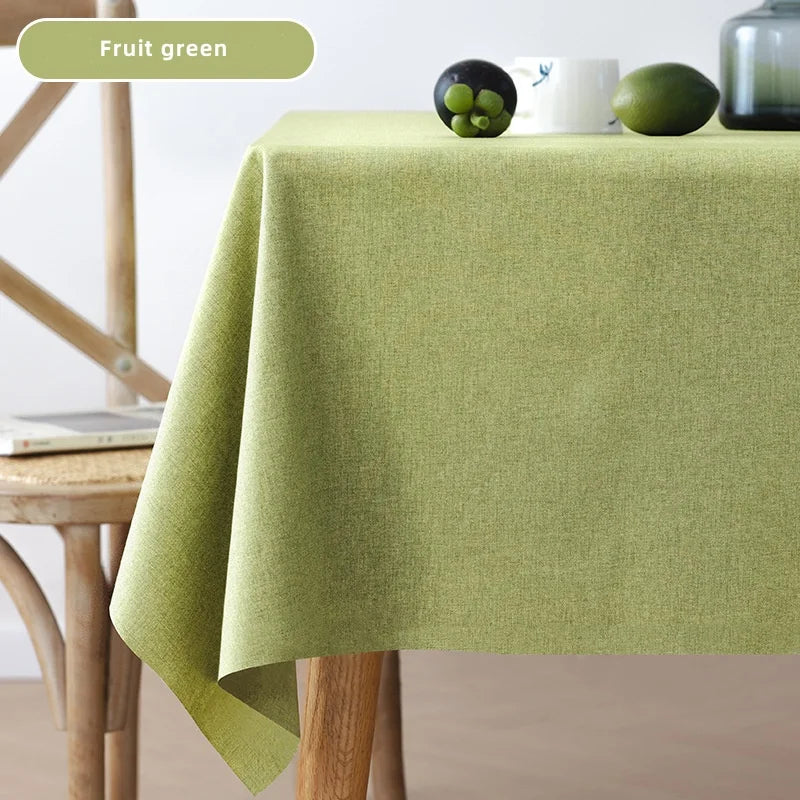 Tafelkleed rechthoekig katoen polyester waterdicht olieafstotend