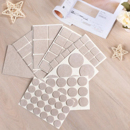 72 zelfklevende viltpootbeschermers, 3 mm dik