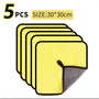 5 stuks 30x30cm Geel