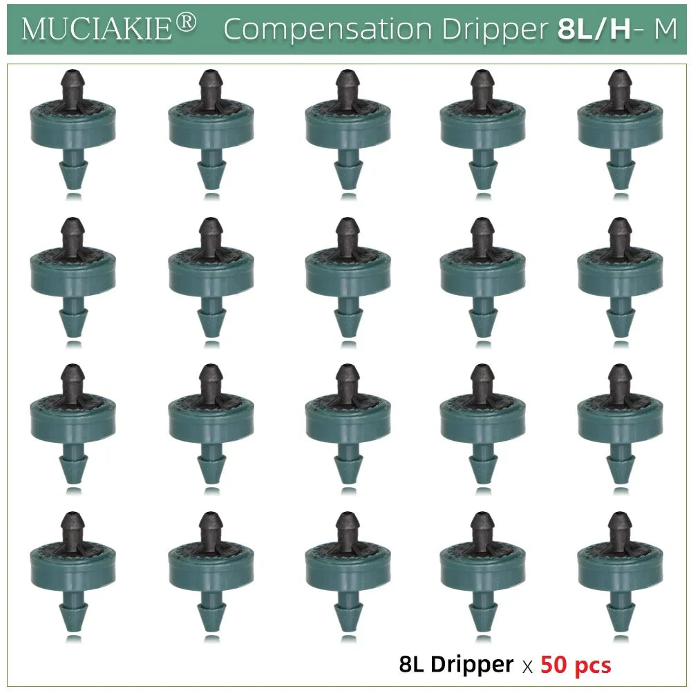 MUCIAKIE 4/2-Wegen Druppel Irrigatiesysteem