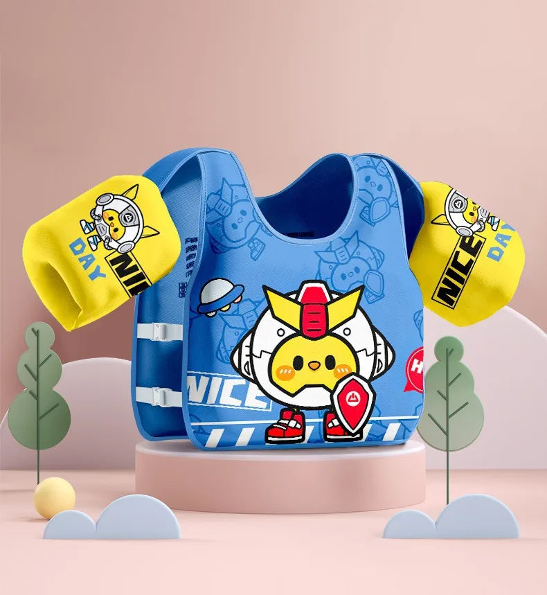 Kids Swim Vest – No Inflation Needed