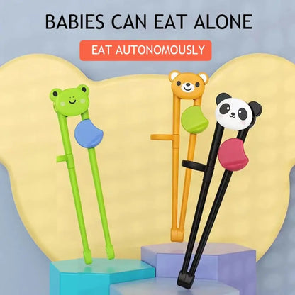 Oefen Eetstokjes met Antislip Hulphouder voor Kinderen