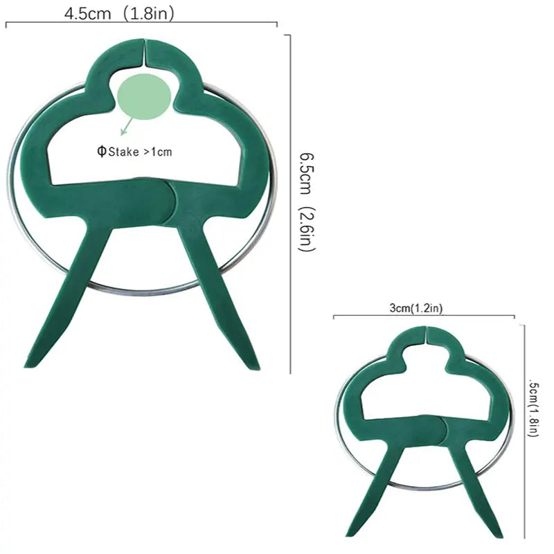 Plantenclips kliksluiting plastic