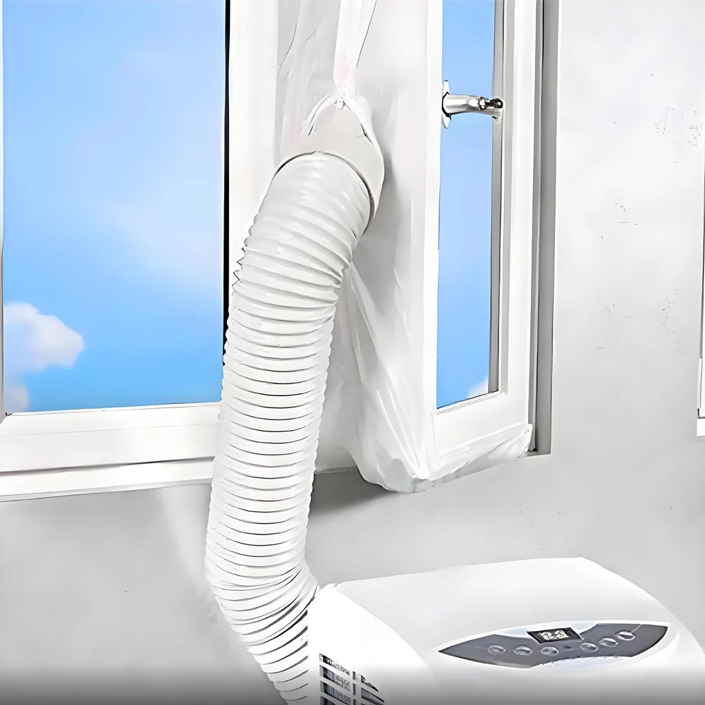 Raamafdichting mobiele airco droogtrommel