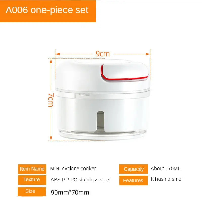 Compact Manual Garlic Mill