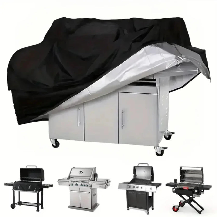 Barbecuehoes 170x90x60 cm zwart