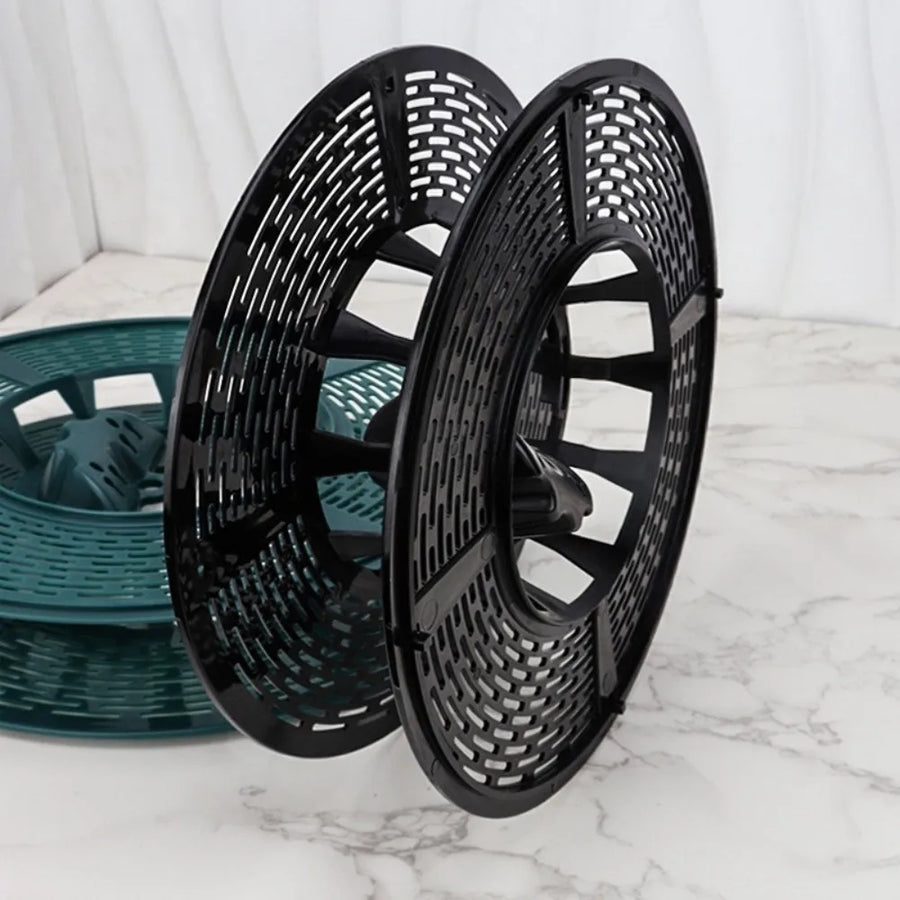 Kabeloproller PC plastic 27 cm zwart groen
