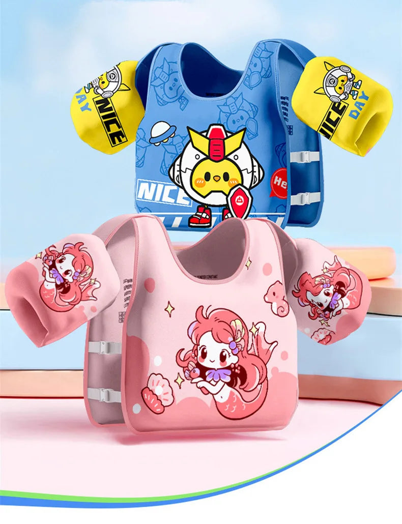 Kids Swim Vest – No Inflation Needed