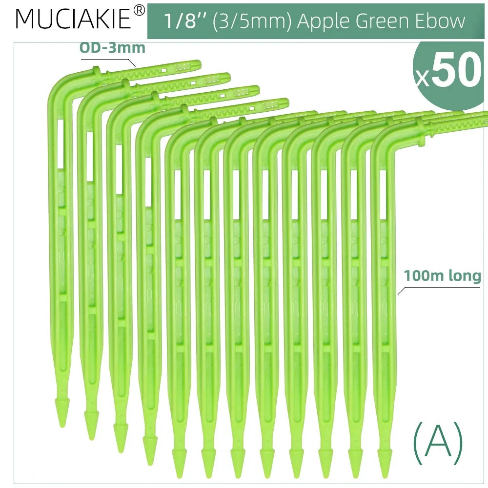 MUCIAKIE 4/2-Wegen Druppel Irrigatiesysteem