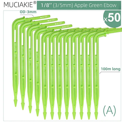 MUCIAKIE 4/2-Wegen Druppel Irrigatiesysteem