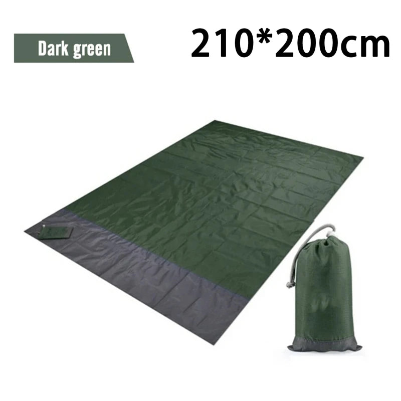 Strandmat extra groot waterdicht zandvrij