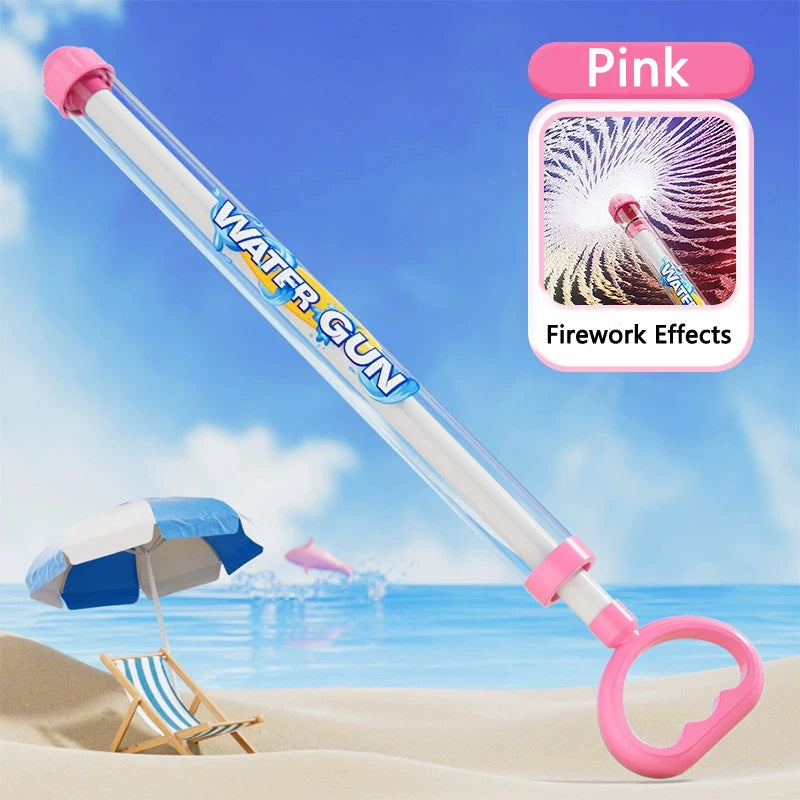 Water pistol with pump system for children and adults