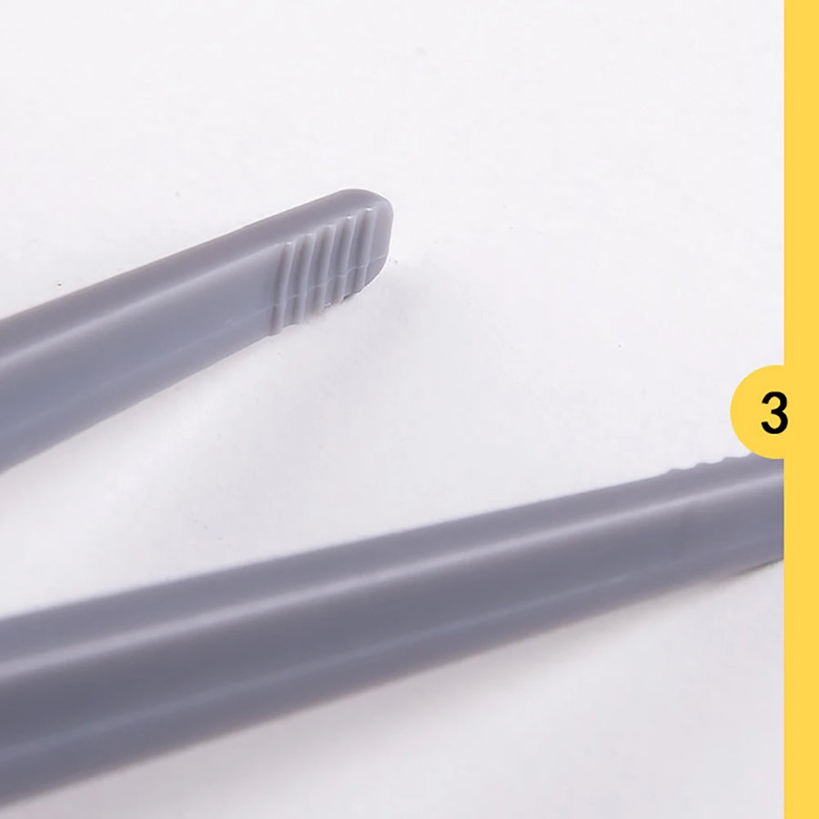 Vinger eetstokjes plastic 9,5 cm