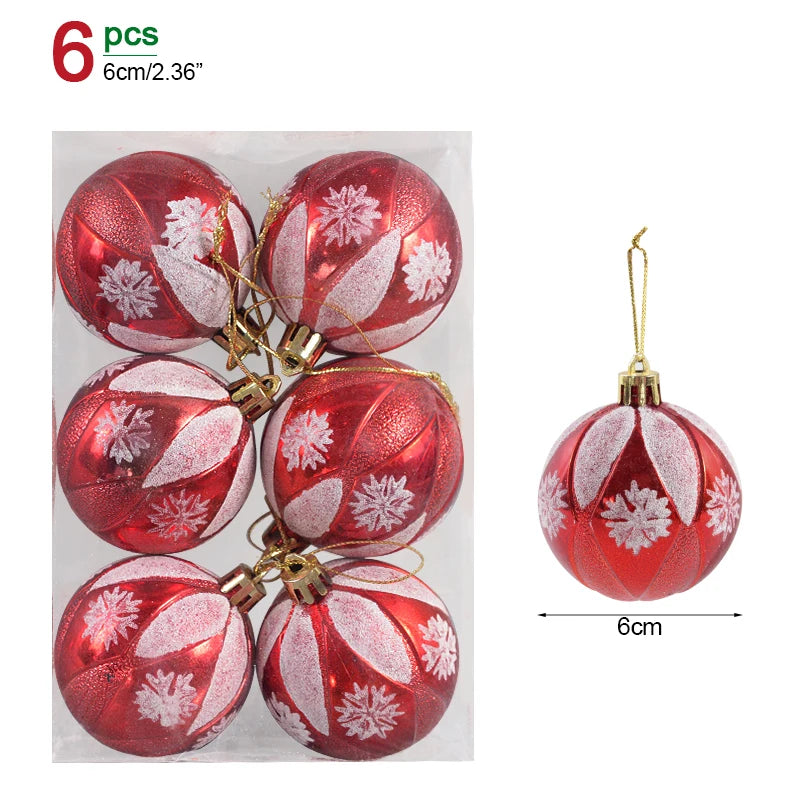 Kerstballen set decoratie