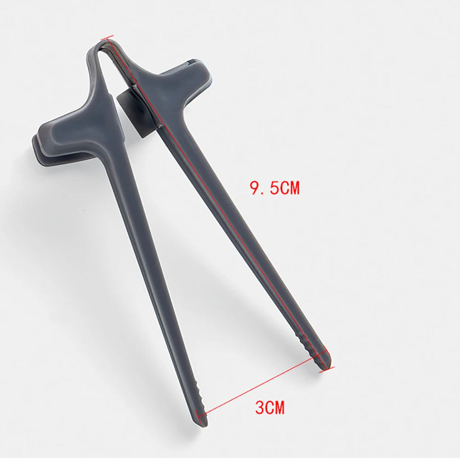 Vinger eetstokjes plastic 9,5 cm