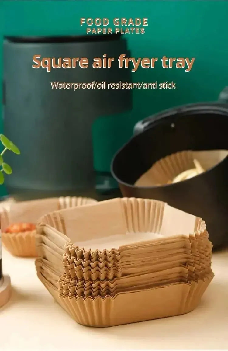 Rond bakpapier airfryer 50 stuks