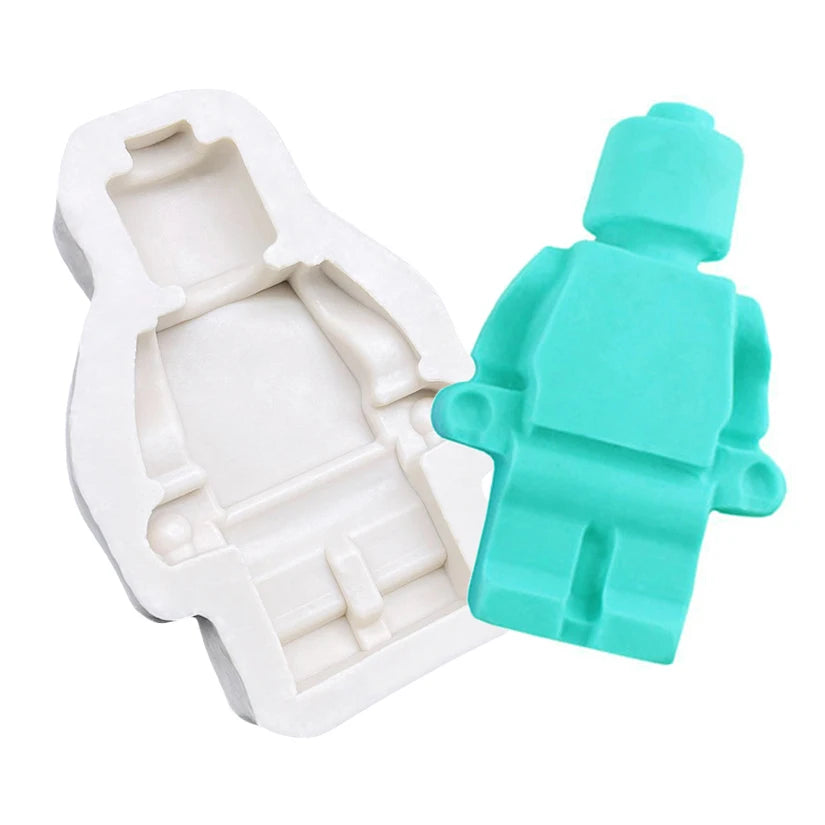 Siliconenmal robot voor taart en cupcake decoratie
