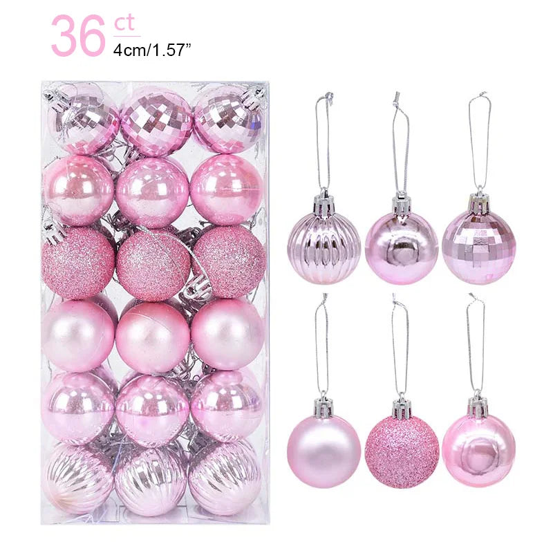 Kerstballen set decoratie