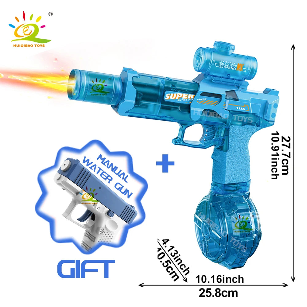 Waterpistool zonder batterij met lichteffecten