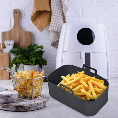 Siliconen airfryer bakvorm rechthoekig